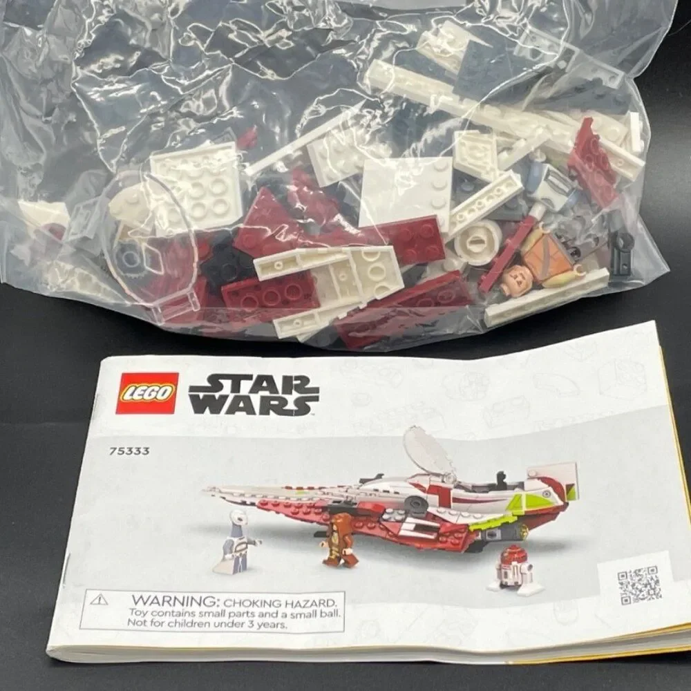 3 LEGO Sets: 75333 Star Wars Starfighter, 76914 Ferrari, 60400 Go Karts -Manuals - Picture 5 of 14